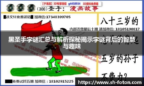 黑圣手字谜汇总与解析探秘揭示字谜背后的智慧与趣味